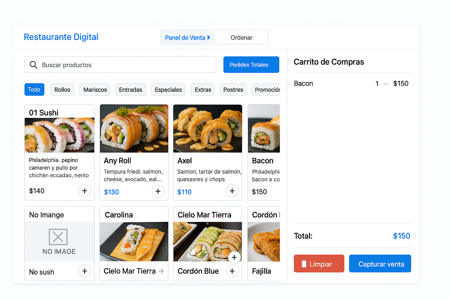 Punto de Venta Dashboard